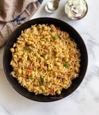 Peas or Chana Pilau (Chickpeas)