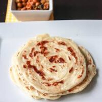 Paratha (Plain flour layered bread)